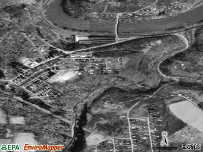 Zip code 15680 satellite photo by USGS