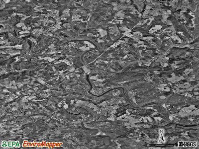 Zip code 15681 satellite photo by USGS