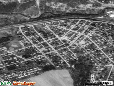Zip code 15692 satellite photo by USGS