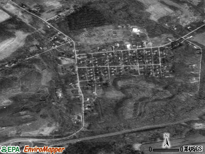 Zip code 15695 satellite photo by USGS