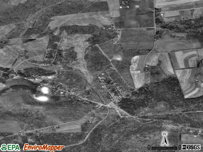 Zip code 15710 satellite photo by USGS