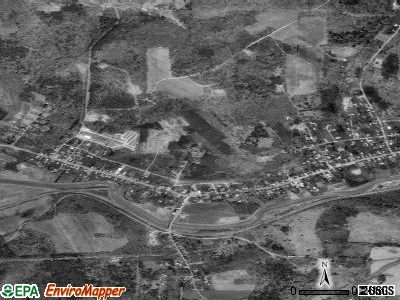 Zip code 15715 satellite photo by USGS