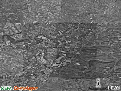 Zip code 15717 satellite photo by USGS