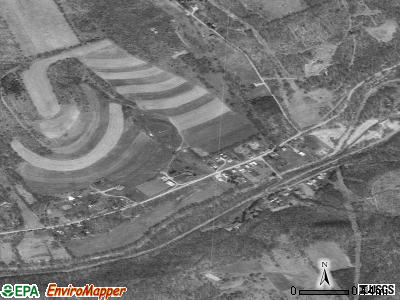 Zip code 15723 satellite photo by USGS