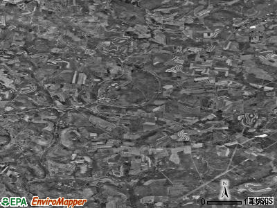 Zip code 15729 satellite photo by USGS