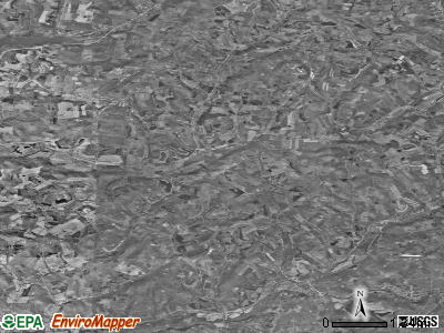 Zip code 15732 satellite photo by USGS