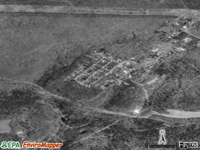 Zip code 15745 satellite photo by USGS