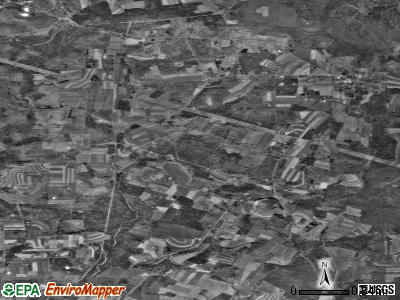 Zip code 15762 satellite photo by USGS
