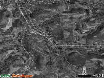 Zip code 15775 satellite photo by USGS