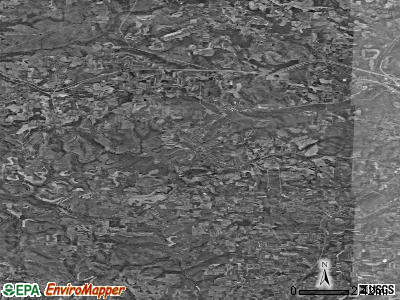 Zip code 15851 satellite photo by USGS