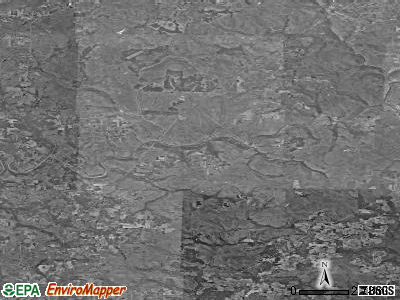 Zip code 15860 satellite photo by USGS