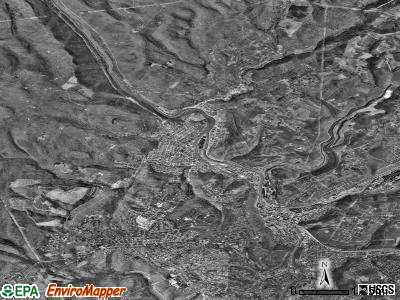 Zip code 15906 satellite photo by USGS