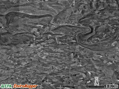 Zip code 15923 satellite photo by USGS