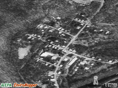 Zip code 15925 satellite photo by USGS