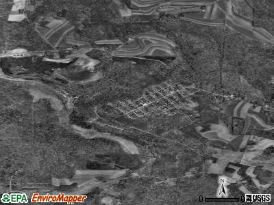 Zip code 15927 satellite photo by USGS