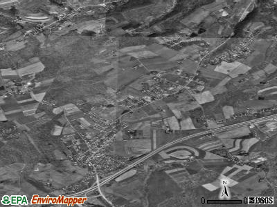 Zip code 15928 satellite photo by USGS