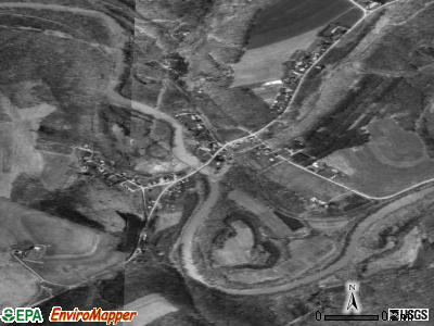 Zip code 15929 satellite photo by USGS