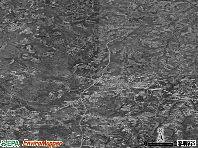 Zip code 15931 satellite photo by USGS