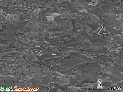 Zip code 15936 satellite photo by USGS