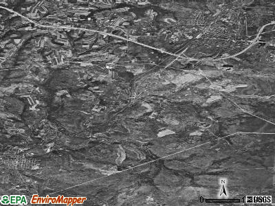 Zip code 15938 satellite photo by USGS
