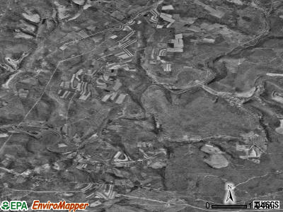 Zip code 15961 satellite photo by USGS