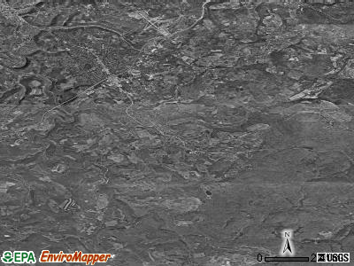 Zip code 15963 satellite photo by USGS