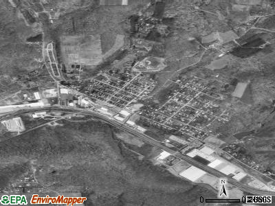 Zip code 16029 satellite photo by USGS