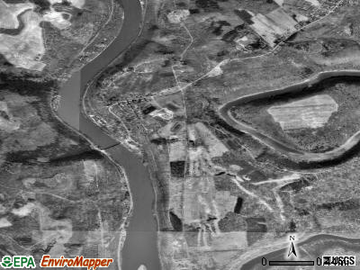 Zip code 16036 satellite photo by USGS