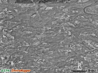 Zip code 16041 satellite photo by USGS