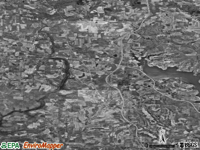 Zip code 16051 satellite photo by USGS