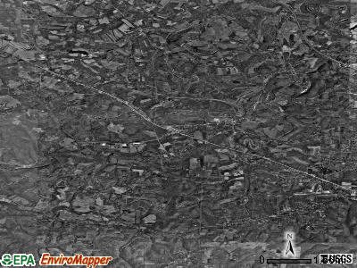 Zip code 16115 satellite photo by USGS