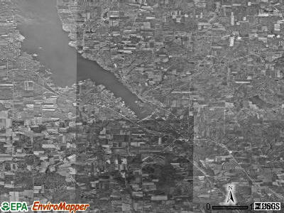 Zip code 16134 satellite photo by USGS