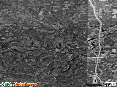 Zip code 16141 satellite photo by USGS