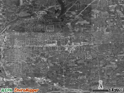 Zip code 16148 satellite photo by USGS