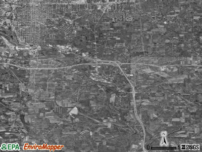 Zip code 16159 satellite photo by USGS