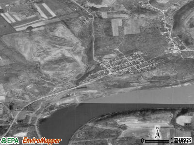 Zip code 16212 satellite photo by USGS