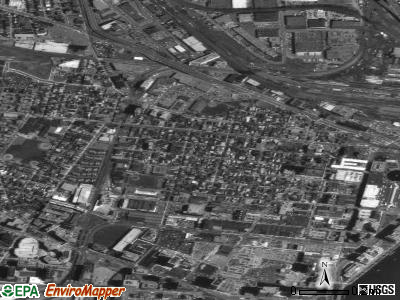 Zip code 02141 satellite photo by USGS
