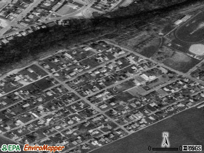 Zip code 16228 satellite photo by USGS