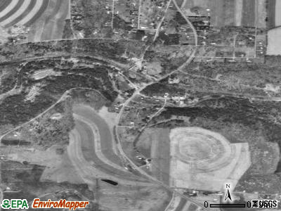 Zip code 16234 satellite photo by USGS