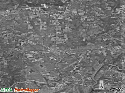 Zip code 16254 satellite photo by USGS