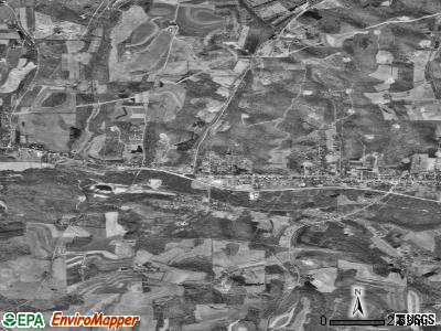 Zip code 16301 satellite photo by USGS