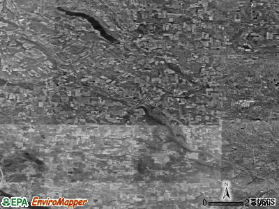 Zip code 16314 satellite photo by USGS