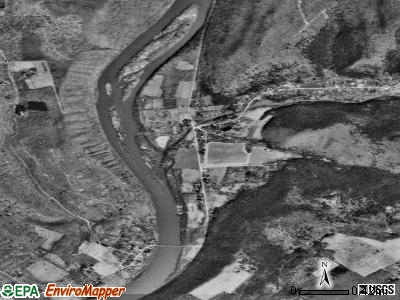 Zip code 16321 satellite photo by USGS
