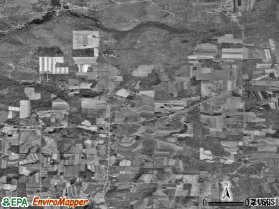 Zip code 16326 satellite photo by USGS
