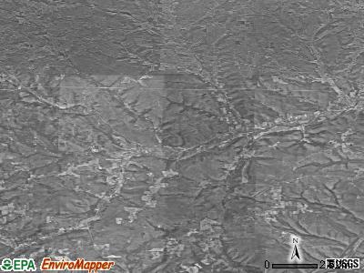 Zip code 16340 satellite photo by USGS