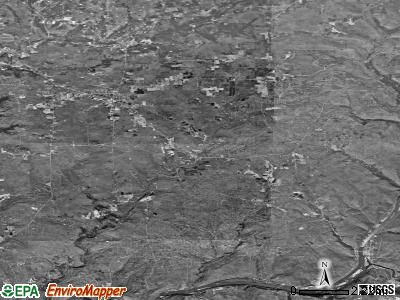 Zip code 16341 satellite photo by USGS