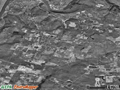 Zip code 16346 satellite photo by USGS