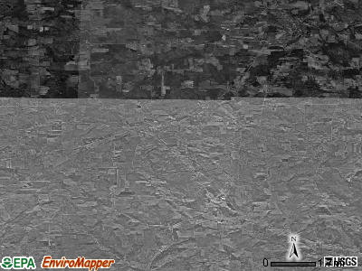 Zip code 16350 satellite photo by USGS