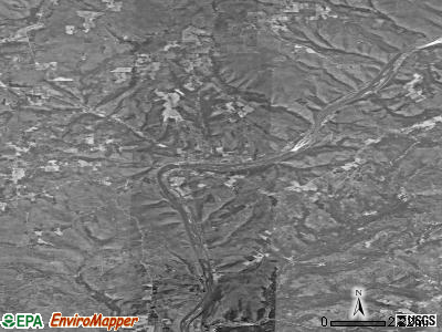 Zip code 16351 satellite photo by USGS