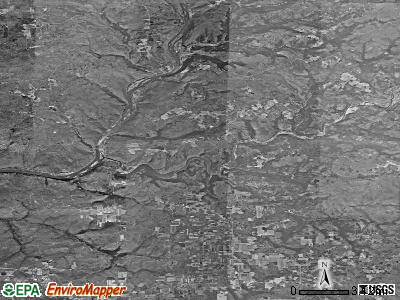 Zip code 16353 satellite photo by USGS